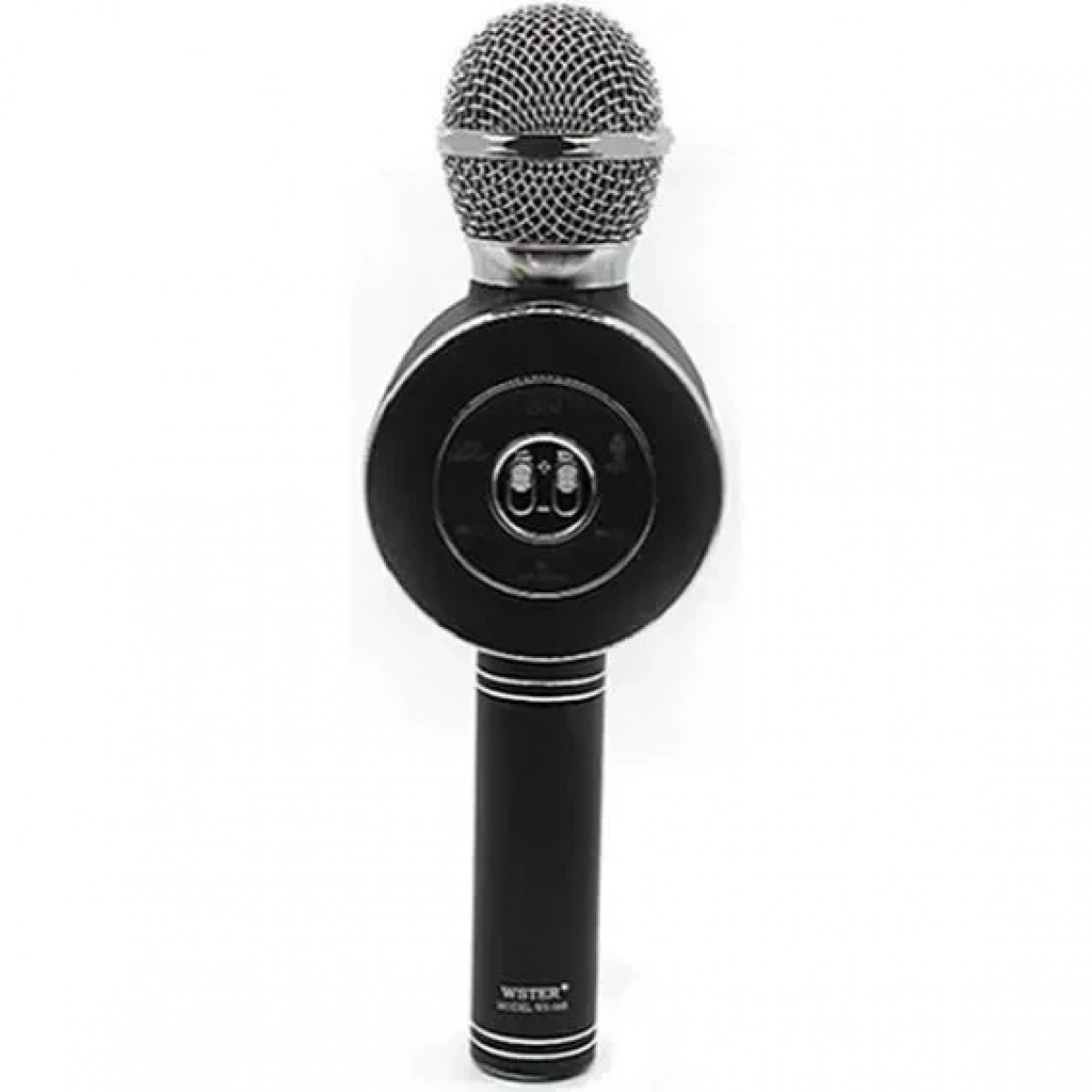 WSTER Ασύρματο Μικρόφωνο Karaoke WS-668 σε Μαύρο Χρώμα