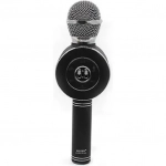 WSTER Ασύρματο Μικρόφωνο Karaoke WS-668 σε Μαύρο Χρώμα