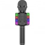 WSTER Ασύρματο Μικρόφωνο Karaoke WS-858L σε Μαύρο Χρώμα