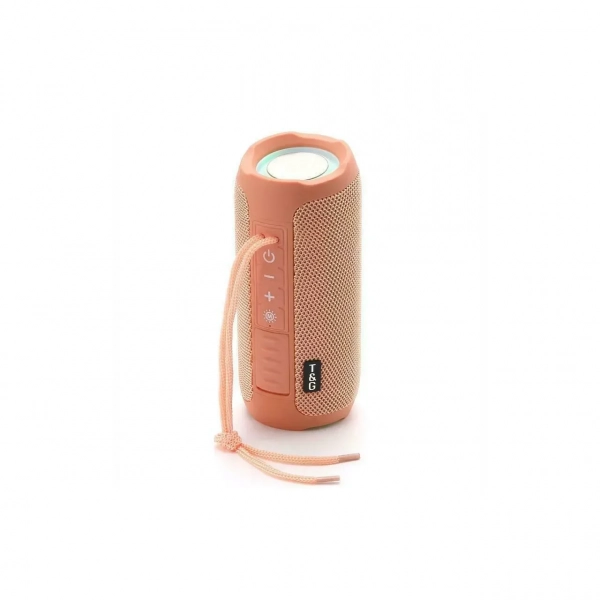 T&G TG227 Ηχείο Bluetooth 10W με Ραδιόφωνο Ροζ