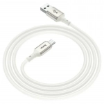 Hoco X66 Regular USB 2.0 to micro USB Cable Λευκό 1m