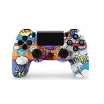 Doubleshock WoW Ασύρματο Gamepad για PS4 Πολύχρωμο JINL-04040