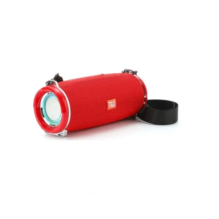 T&G TG-192 Ηχείο Bluetooth 20W με Ραδιόφωνο Red