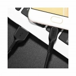 Hoco Regular USB 2.0 to micro USB Cable Μαύρο 3m (70535)