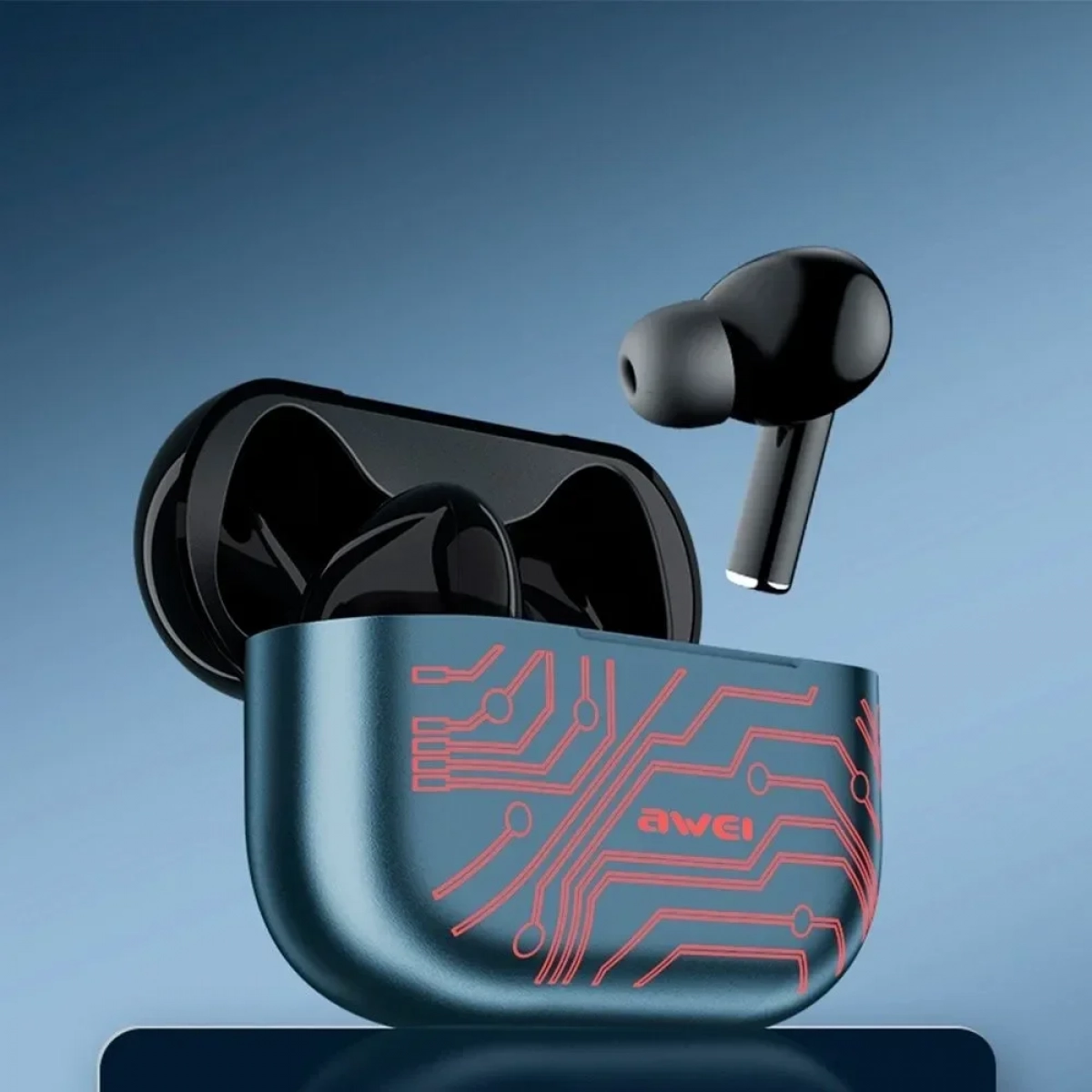 Awei T29 Pro In-ear Bluetooth Handsfree Ice Crack Blue