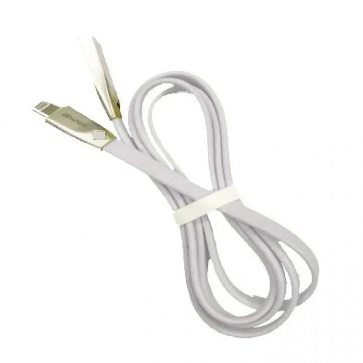 Awei Flat USB to Lightning Cable Λευκό 1m (CL-95)