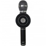 WSTER Ασύρματο Μικρόφωνο Karaoke WS-668 σε Μαύρο Χρώμα
