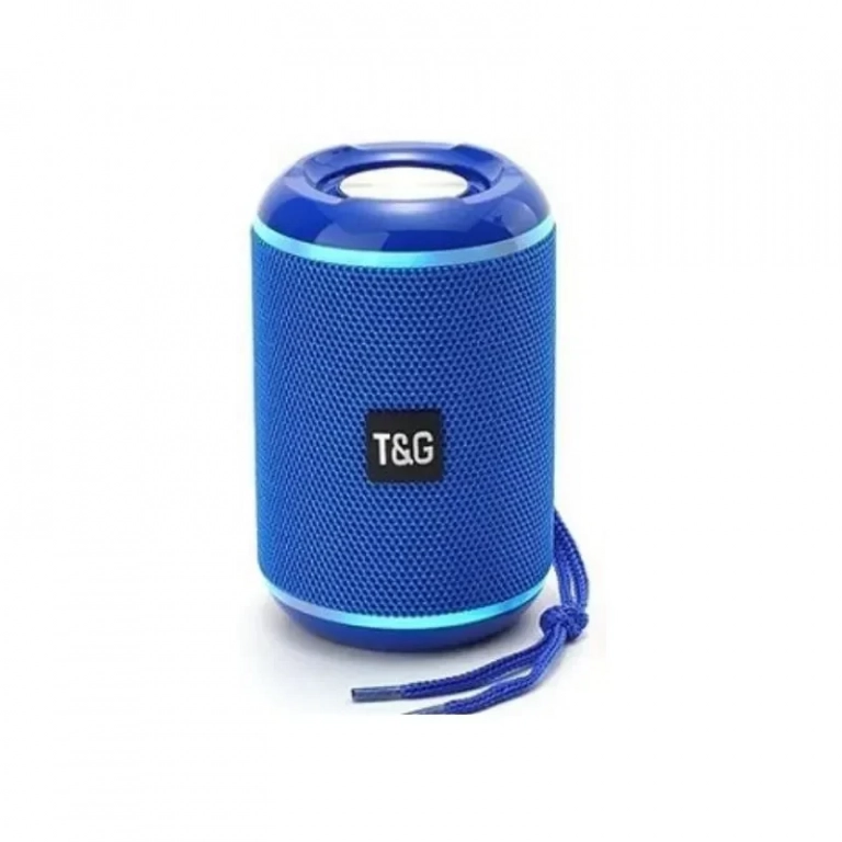 T&G TG-291 Ηχείο Bluetooth 5W με Ραδιόφωνο και 4 ώρες Λειτουργίας Light Blue