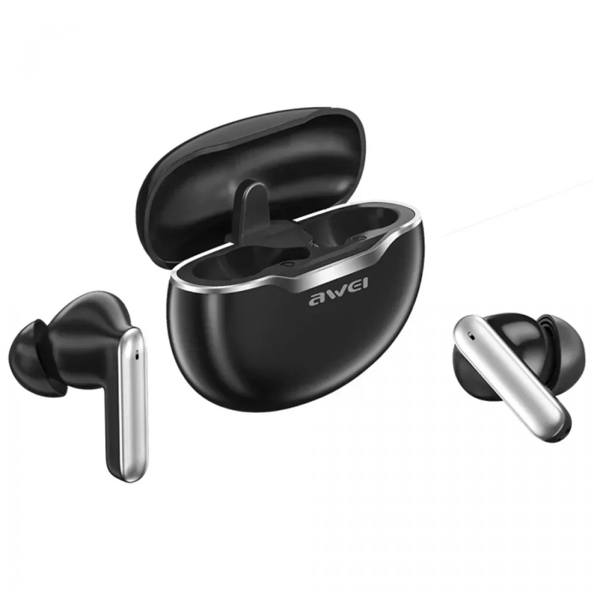 Awei T50 In-ear Bluetooth Handsfree Μαύρο
