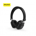 Awei A760BL Ασύρματα/Ενσύρματα On Ear Sports Ακουστικά Μαύρα