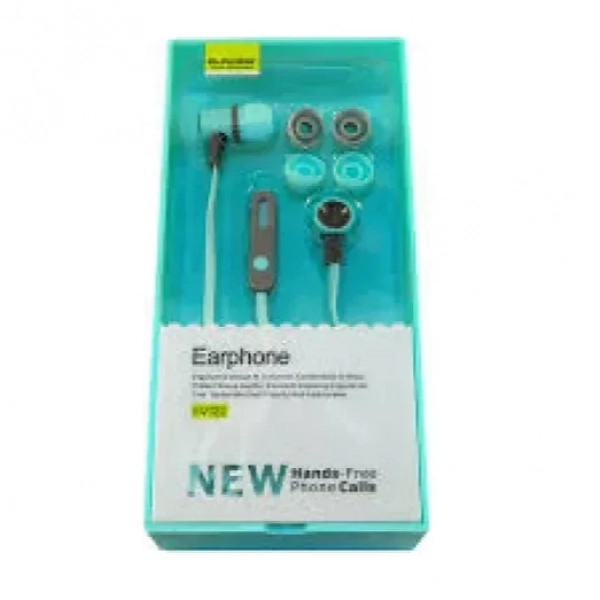 ELMCOEI EV 122 In-ear Handsfree με Βύσμα 3.5mm Τιρκουάζ