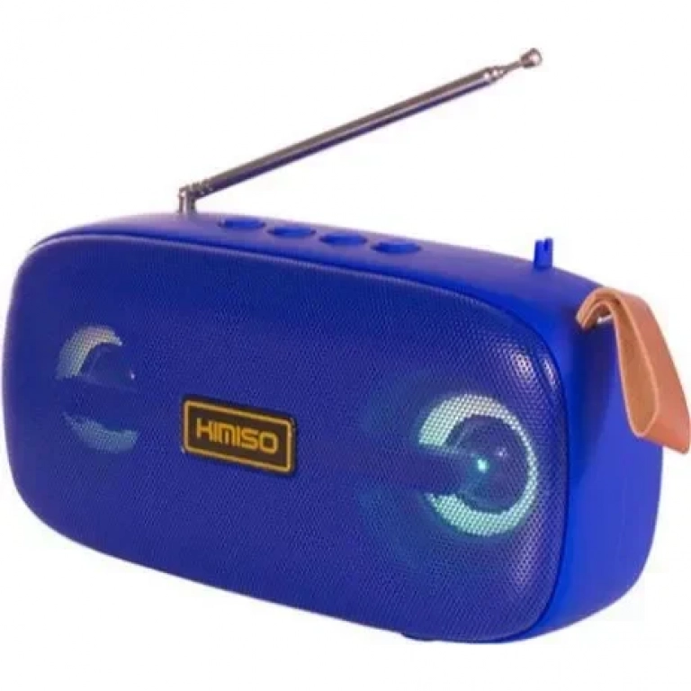Kimiso KMS-305 Ηχείο Bluetooth 10W με Ραδιόφωνο και 4 ώρες Λειτουργίας Blue