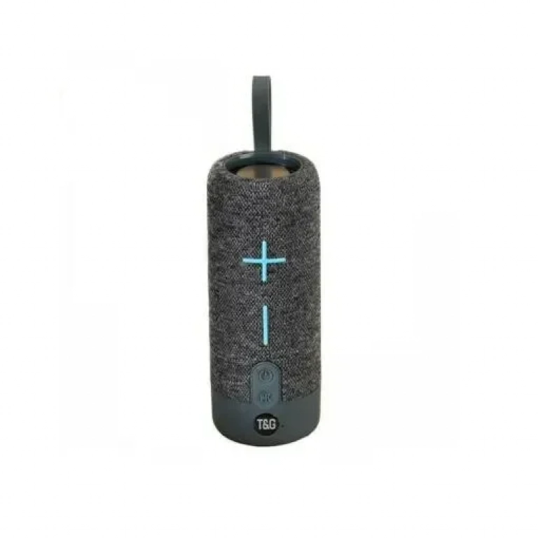 T&G TG-619 Ηχείο Bluetooth 10W με Ραδιόφωνο και 2 ώρες Λειτουργίας Grey