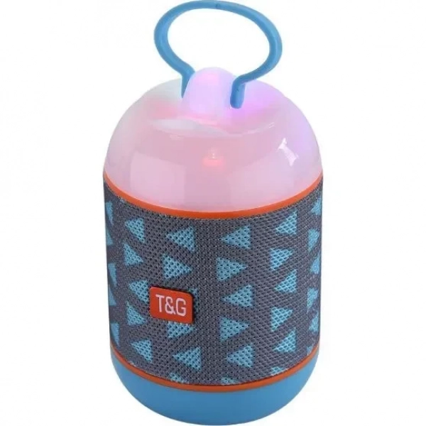 T&G TG-605 Ηχείο Bluetooth 5W με Ραδιόφωνο Blue/pink