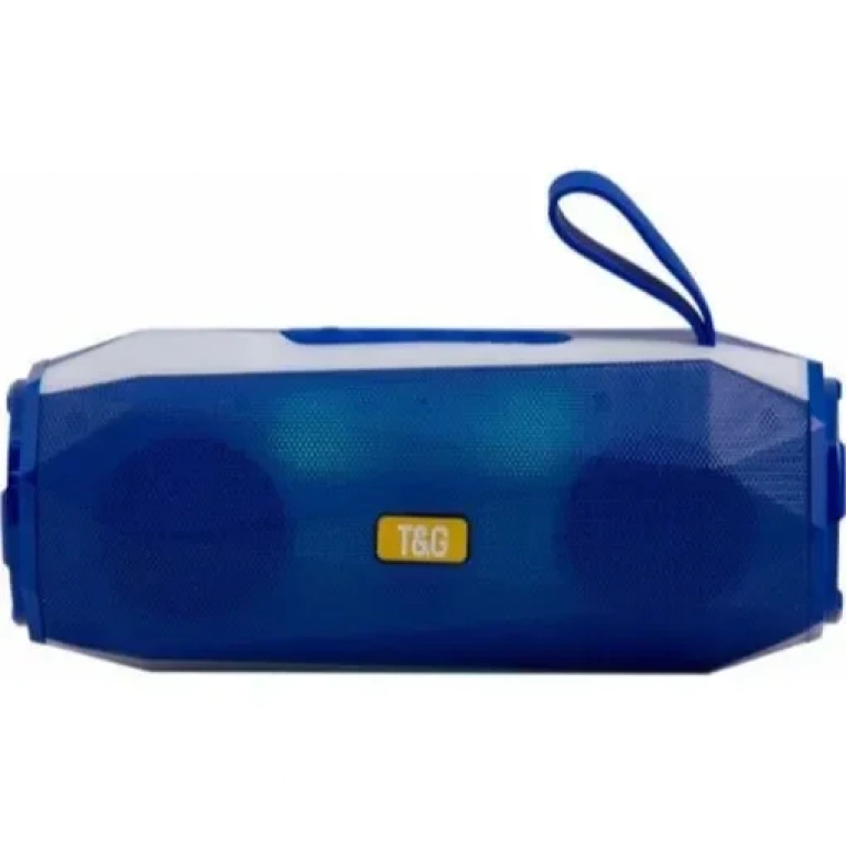 T&G TG-147 Ηχείο Bluetooth 10W με Ραδιόφωνο και 5 ώρες Λειτουργίας Blue