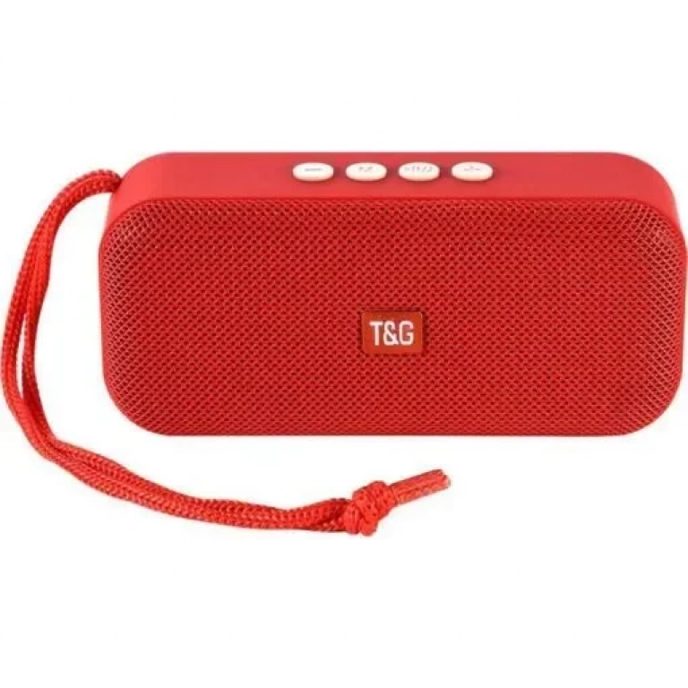 T&G TG516 Ηχείο Bluetooth με Ραδιόφωνο και 4 ώρες Λειτουργίας Κόκκινο