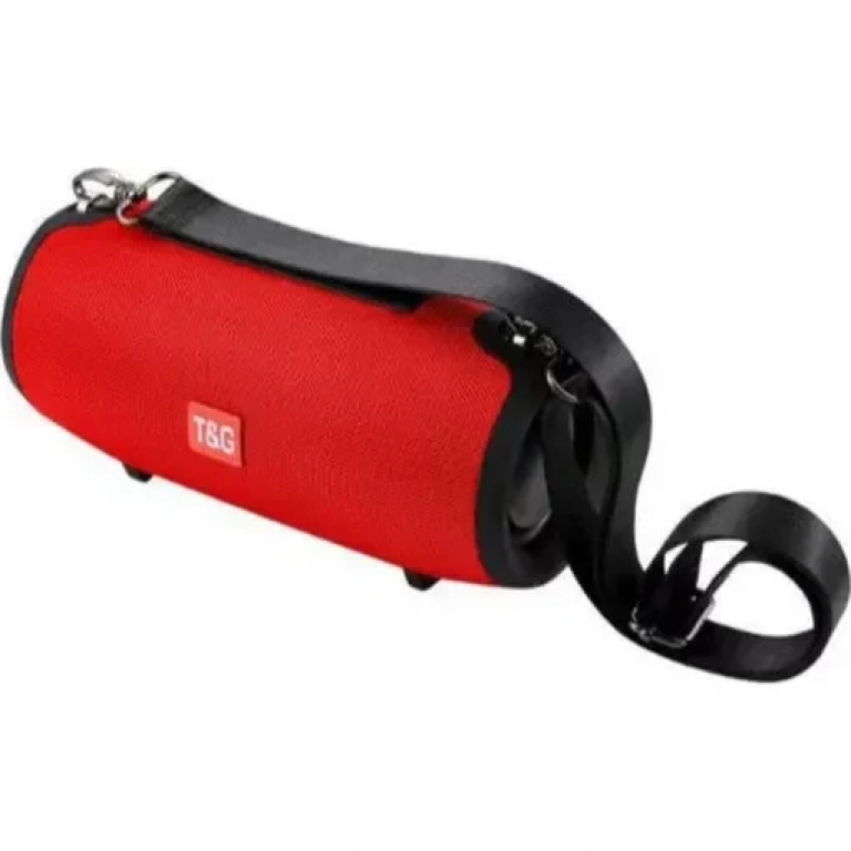 T&G TG-125 Ηχείο Bluetooth 10W με 20 ώρες Λειτουργίας Red