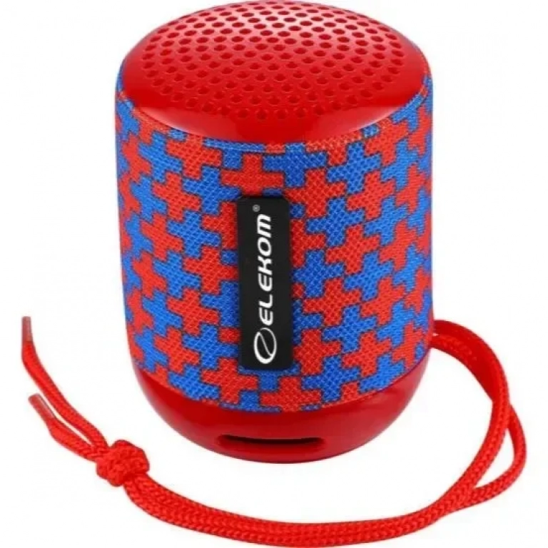 T&G TG-129 Ηχείο Bluetooth 5W με Ραδιόφωνο και 3 ώρες Λειτουργίας Red/Blue