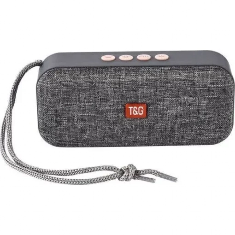 T&G TG516 Ηχείο Bluetooth με Ραδιόφωνο και 4 ώρες Λειτουργίας Γκρι