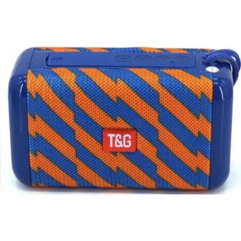 T&G TG-163 Ηχείο Bluetooth 5W Blue/Orange