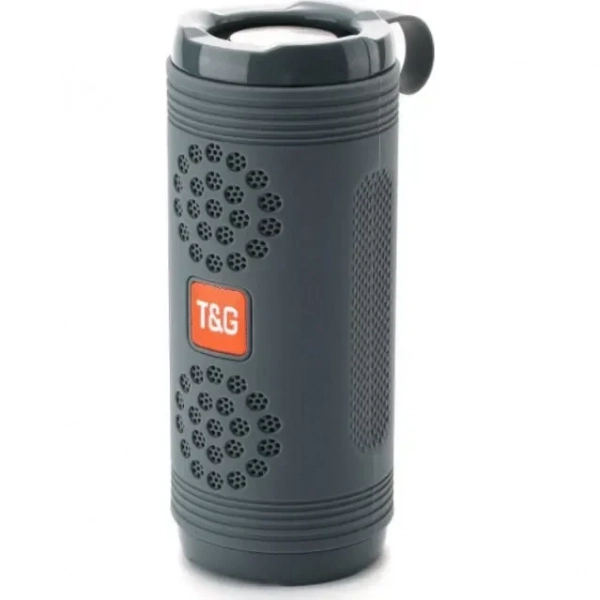 T&G TG-617 Ηχείο Bluetooth 10W με Ραδιόφωνο και 3 ώρες Λειτουργίας Γκρι