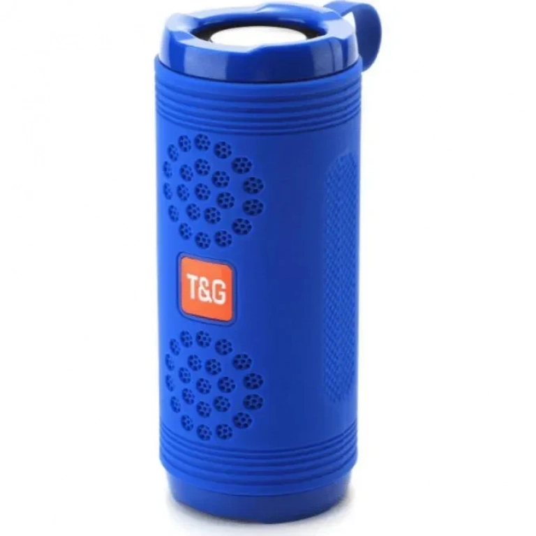 T&G TG-617 Ηχείο Bluetooth 10W με Ραδιόφωνο και 3 ώρες Λειτουργίας Μπλε