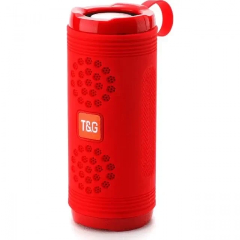 T&G TG-617 Ηχείο Bluetooth 10W με Ραδιόφωνο και 3 ώρες Λειτουργίας Κόκκινο