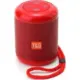 T&G TG-519 Ηχείο Bluetooth 5W με 3 ώρες Λειτουργίας Red