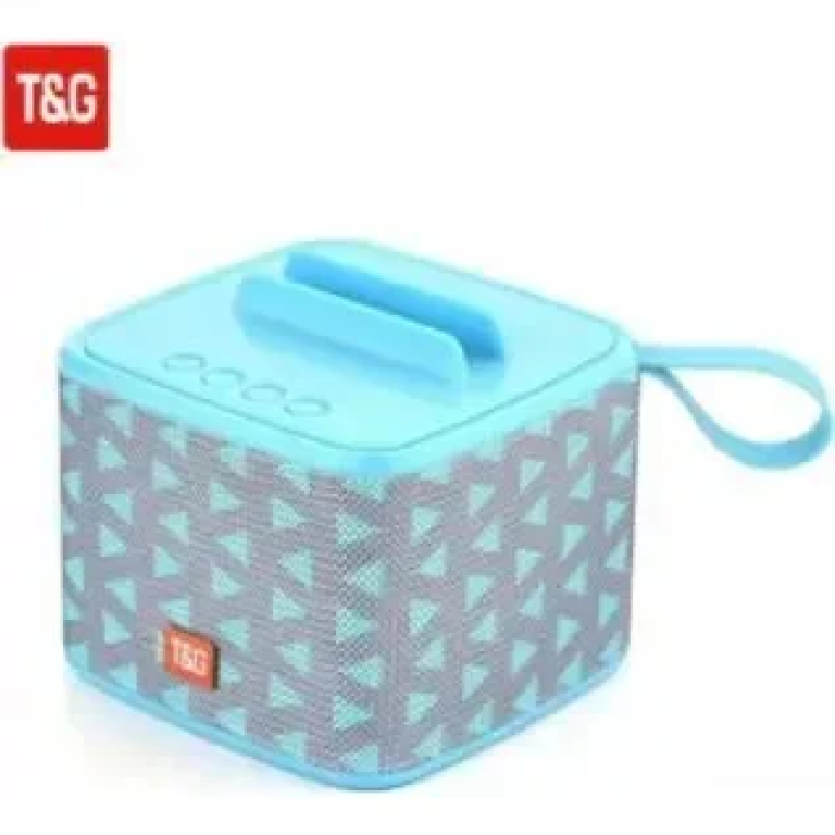 T&G TG-801 Ηχείο Bluetooth 5W με Ραδιόφωνο Blue/Grey