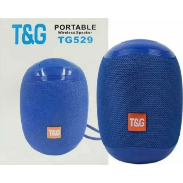 T&G TG-529 Ηχείο Bluetooth 5W με Ραδιόφωνο Blue