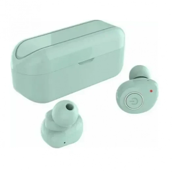 Gjby TWS-02 In-ear Bluetooth Handsfree Πράσινο