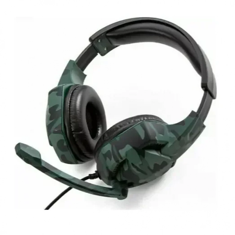 GJBY G4 Gaming Headset (3.5mm) Camo Green