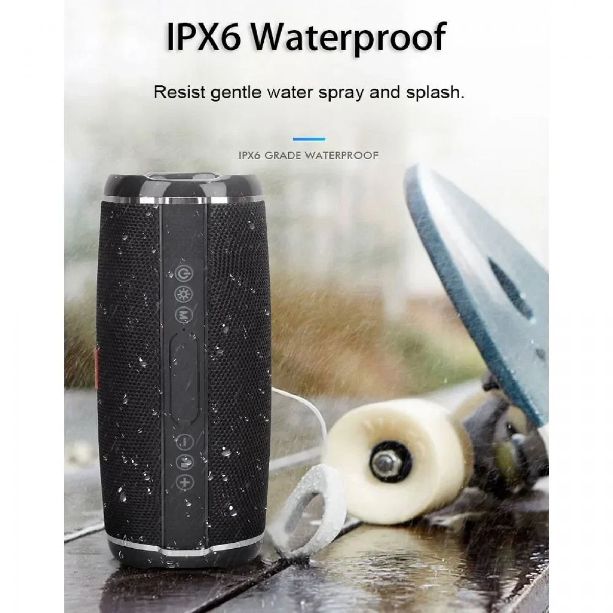 T&G TG-192 Ηχείο Bluetooth 20W με Ραδιόφωνο Army Green