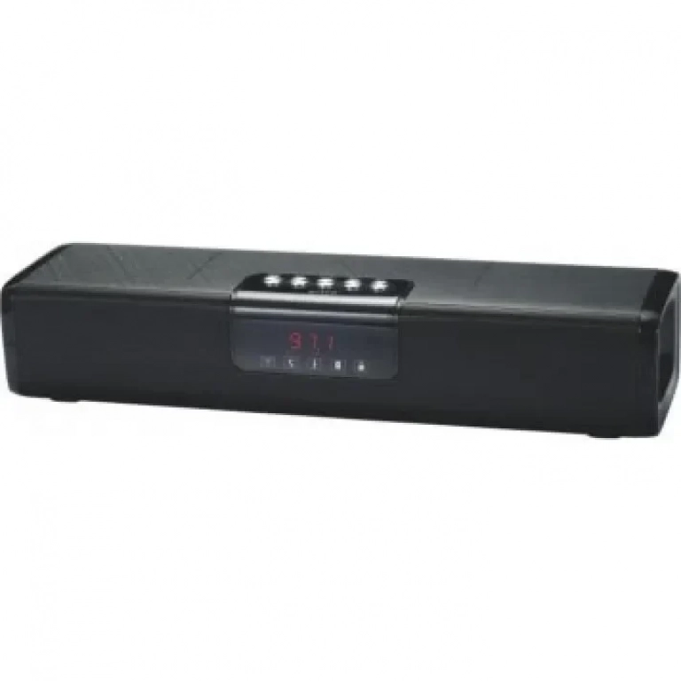 WSTER WS-637BT Ηχείο Bluetooth 6W με Ραδιόφωνο Black
