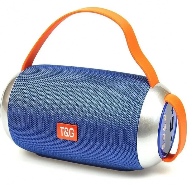 T&G TG-509 Ηχείο Bluetooth 10W με 2 ώρες Λειτουργίας Blue