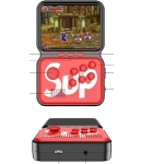 Φορητή Ρετρό Παιχνιδομηχανή με 900+ Classic Games SUP M3 Game Box Power Μαύρο/Κόκκινο - Image 2