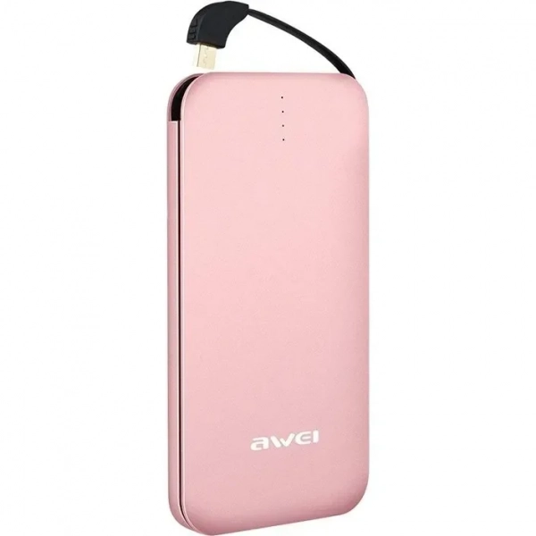 Awei P20K 8000mAh Ροζ Χρυσό