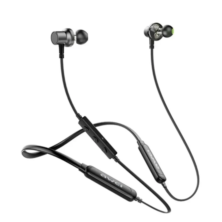 Awei G20BL In-ear Bluetooth Handsfree Γκρι