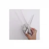Αυτοκόλλητο Ρολόι Τοίχου 3D Creative Mirror DIY (Διάσταση Αριθμών 12cm) Καθρέφτης 415570021 120cm Ασημί