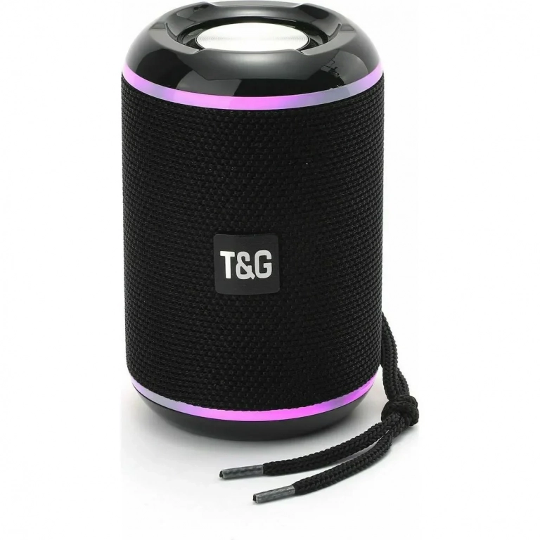 T&G TG-291 Ηχείο Bluetooth 5W με Ραδιόφωνο και 4 ώρες Λειτουργίας Black