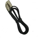Awei Flat USB to Lightning Cable Μαύρο 1m (CL-95)