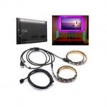 Πλήρες Κιτ Κρυφού Φωτισμού RGB Με USB για Τηλεοράσεις με Τηλεχειριστήριο L17 OEM