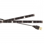 Πλήρες Κιτ Κρυφού Φωτισμού RGB Με USB για Τηλεοράσεις με Τηλεχειριστήριο L17 OEM