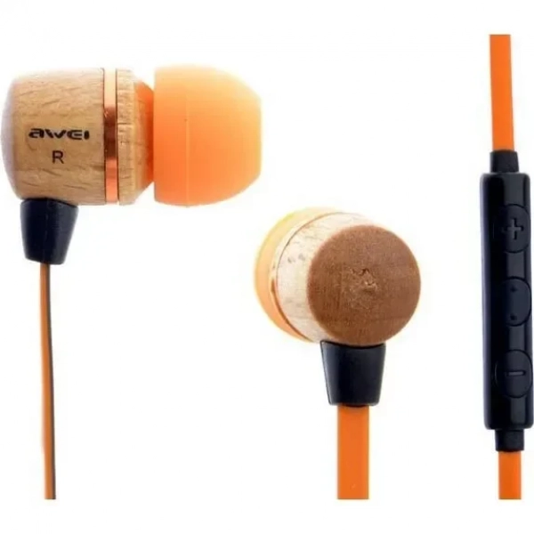 Awei ES16Hi In-ear Handsfree με Βύσμα 3.5mm Πορτοκαλί