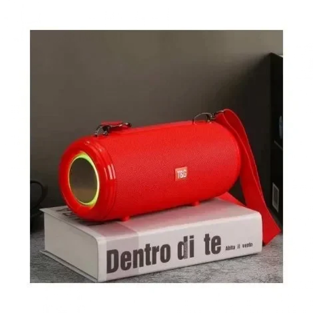 T&G TG537 Αδιάβροχο Ηχείο Bluetooth 10W με Ραδιόφωνο και 2 ώρες Λειτουργίας Κόκκινο