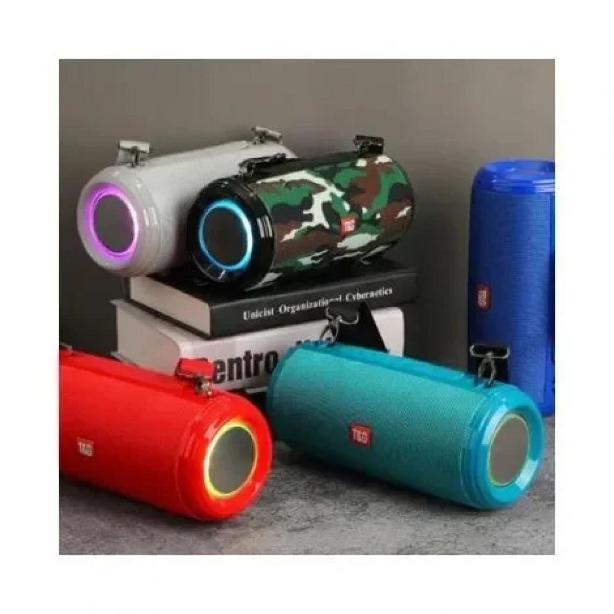 T&G TG537 Αδιάβροχο Ηχείο Bluetooth 10W με Ραδιόφωνο και 2 ώρες Λειτουργίας Silver