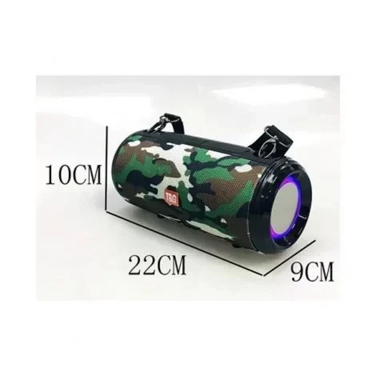 T&G TG537 Αδιάβροχο Ηχείο Bluetooth 10W με Ραδιόφωνο και 2 ώρες Λειτουργίας Silver