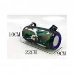 T&G TG537 Αδιάβροχο Ηχείο Bluetooth 10W με Ραδιόφωνο και 2 ώρες Λειτουργίας Silver