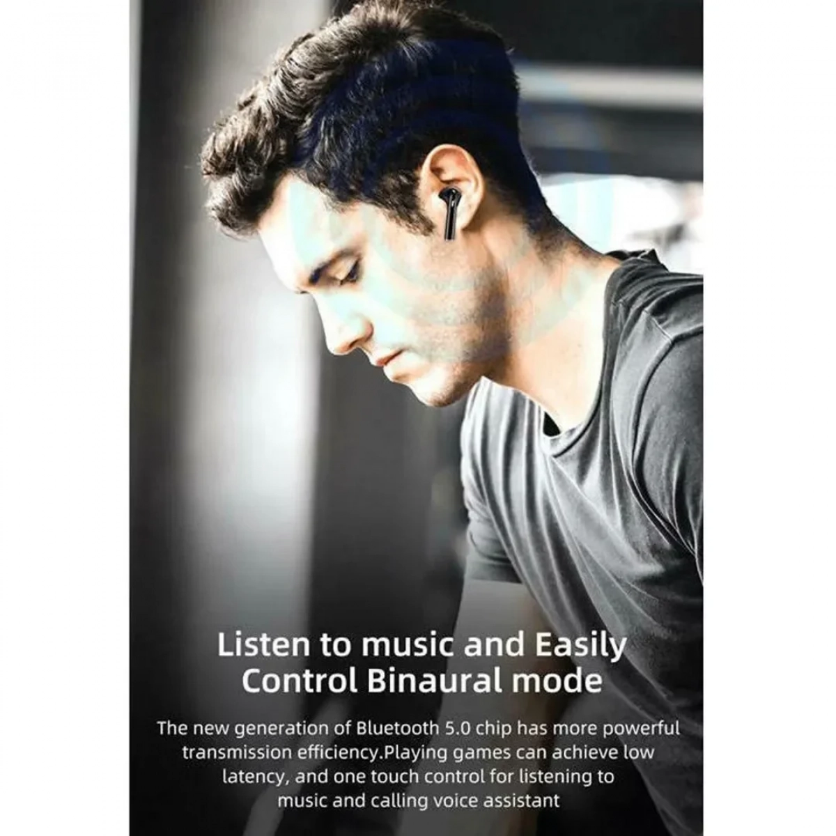 Awei T28 In-ear Bluetooth Handsfree Μαύρο