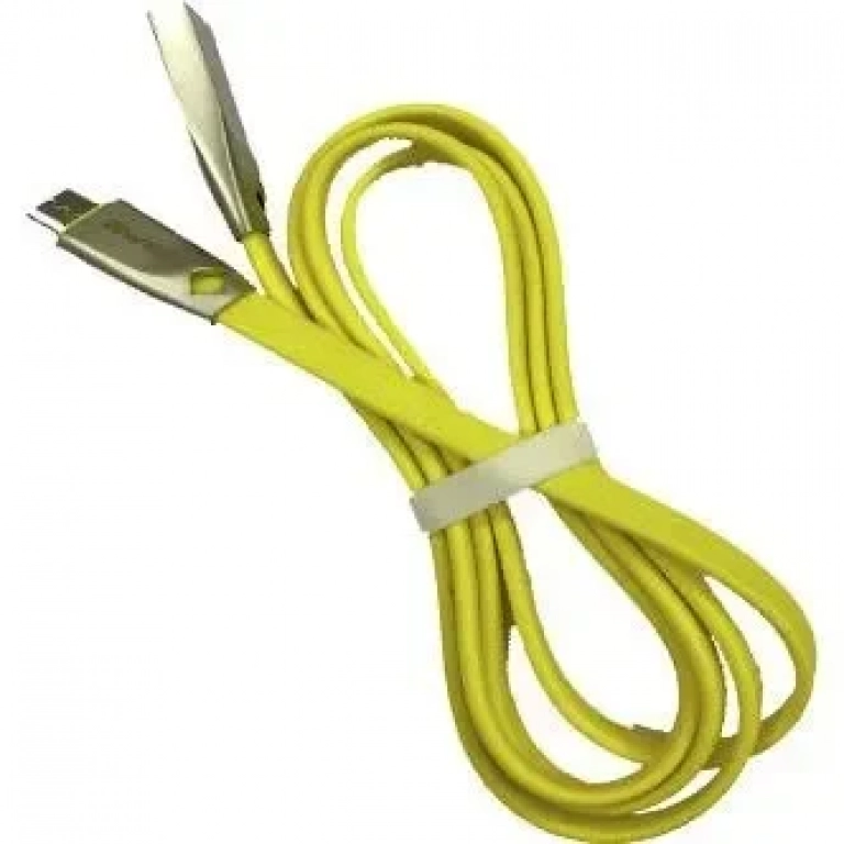 Awei Flat USB to Lightning Cable Κίτρινο 1m (CL-95)